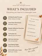 The Fall Reset — 30-Day Guided Journal for Self-Care, Habits & Personal Growth