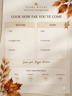 The Fall Reset — 30-Day Guided Journal for Self-Care, Habits & Personal Growth